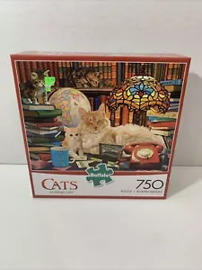 Academic Cats jigsaw puzzle-750 pieces-Buffalo - Picture 1 of 4