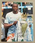 Yaya Toure Hand signed 10x8 Manchester City FC Photo - Prem Trophy Ivory Coast