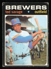 1971 Topps #76 Ted Savage - - Very Good