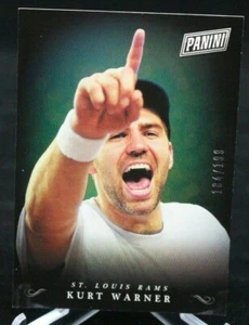 2018 Black Friday Panini Collection #KW Kurt Warner St. Louis Rams /199 - Picture 1 of 2
