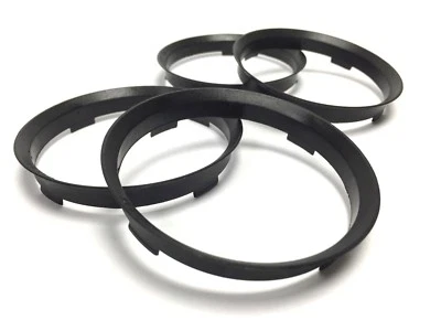 BIMECC 74.1 - 72,6 Zackenringe, 4er Set, Nabenringe, TÜV zugelassen, BMW