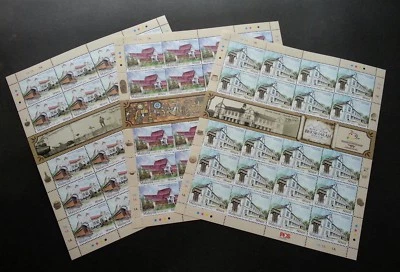 Malaysia Historical Museums 2018 Train Coach Antique Art History (sheetlet) MNH - Изображение 1 из 2
