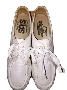 Scarpe da passeggio SAS comode donna TG 8,5N mocassini pelle avorio passo morbido 165439 - Foto 1 di 11