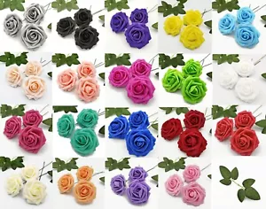 25 Centros de mesa con flores de espuma realistas decoración otoño moda boda ramos de boda - Imagen 1 de 75