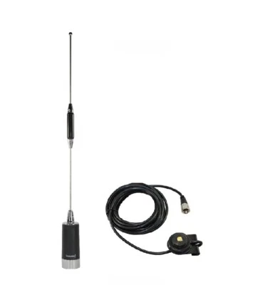 Dual Band Mobile Antenna UHF VHF Trunk NMO Mount PL259 BR180 Icom Kenwood Vertex - Image 1 of 4