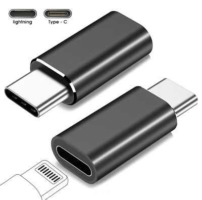 1PC For iPhone 15 16 Pro Max IOS to Type C Adapter Cable Converter Fast Charging - Image 1 of 4
