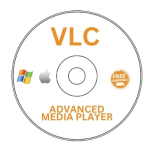 Advanced Media Player Software CD - Play Any Video, DVD, Music, Audio on Win/Mac - Picture 1 of 2
