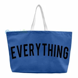 Large Canvas Tote Bag-Extra Big Shopping Beach Tote Bag Reusable Largest Grocery - Picture 1 of 67
