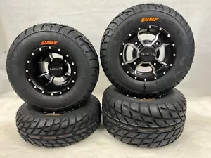 Raceline A77 Mamba Front Rear Wheels Sunf Street Tires YFZ450 Raptor 700 Banshee - Picture 1 of 8