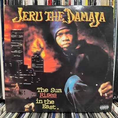 JERU THE DAMAJA - THE SUN RISES IN THE EAST (VINYL 2LP) 1994  RARE!!  DJ PREMIER - Image 1 of 2
