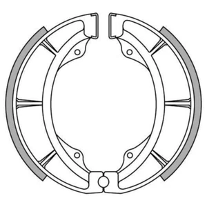 Newfren Rear Brake Shoes for Suzuki RM250 1979-1980 - Picture 1 of 1