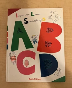 ABCD by Inger och Lasse Sandberg Swedish Kids Book - Picture 1 of 5