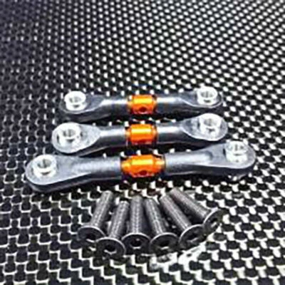 For RC Car Double Star Tamiya TT02/TT02T Al Alloy Steering Tie Rod Set Part - Image 1 of 4