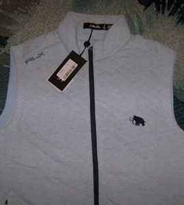 NEW RALPH LAUREN RLX Vest Jacket Sweater Shirt MAMMOTH DUNES SAND VALLEY S Blue - Bild 1 von 8