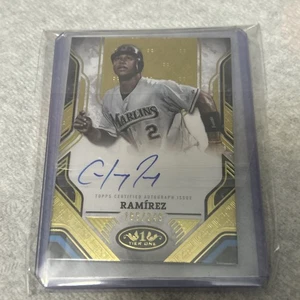 2025 Topps Tier One Prime Performers /249 Hanley Ramirez Ramírez #PPA-HR Autogramm - Bild 1 von 4