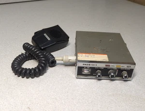 Radio CB vintage PACE 100-S con micrófono SIN PROBAR - Imagen 1 de 12