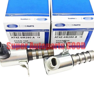 2X Solenoide de distribución de válvula variable VVT para Lincoln MKZ 11-17 Ford F-150 3,5 L 3,7 L Foto 1 de 2