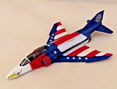 Avión Corgi Diecast Bicentenario VX-4 EE. UU. Phantom Navy Aviación Sin Soporte Foto 1 de 4