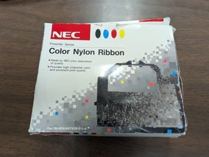 NEC 50-068 Color Ribbon + Bonus NuKote BM246 For Pinwriter Dot Matrix Printers - Picture 1 of 7