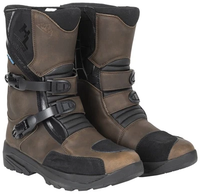 Tourmaster Trailblazer Mens Adventure Touring Motorcycle Boots Brown 9 USA — 第 1/3 张图片