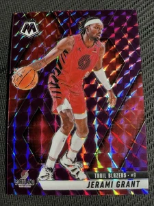 2024-25 Mosaic Basketball Jerami Grant Purple And Red Mosaic Prizm #69/99 #75 - Picture 1 of 6