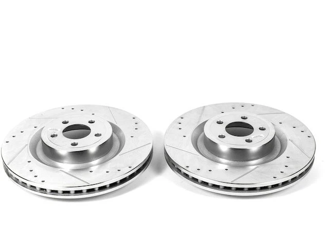 Juego de rotor de freno delantero para Ford Mustang 2015-2020 5,0 L V8 2016 2017 2018 WD296PQ Foto 1 de 1