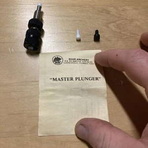 Bear Master Plunger, Berger, Flipper Rest, Recurve, Traditional, Vintage - Picture 1 of 6