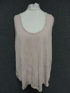 Oasis Loungewear Sleeveless Top Dusky Pink UK L RRP £20 LN120 EE 12 - Picture 1 of 5