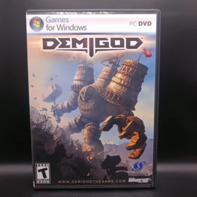 Demigod (PC, 2009) CIB W/Manual Windows W/CD *Key Unchecked* - Image 1 of 4