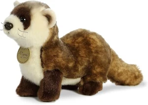 Aurora Adorable Miyoni Plush Toy Black Footed Ferret 10.5 inch Brown NWT - Picture 1 of 4