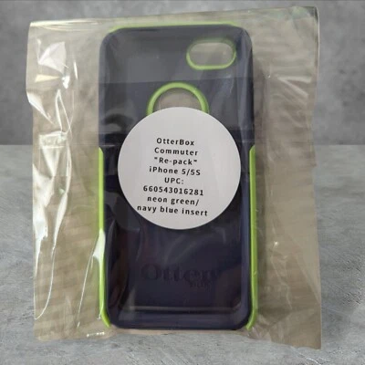 Y3. Otterbox Commuter Case Apple iPhone 5/5s  Green/Blue Poly Bag See Descripti - Image 1 of 2