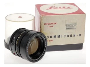 Leitz Summicron-R 1:2/90 Leicaflex Camera Tele Lens 11219 - Picture 1 of 12