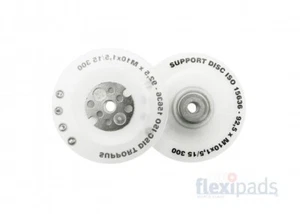 flexipads ~ 4" 100mm Polierteller Stützteller M10 x 1.50 GRITS MEDIUM 11102 - Picture 1 of 1