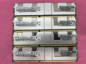 SAMSUNG M386B4G70DM0- CMA3 HPE 128GB (4X32GB) 4RX4 PC3-14900L MEMORY 712384-081 - Photo 1/1