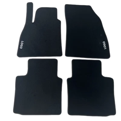 Car Floor Mats Velour For Cadillac XTS 2013-2018 Waterproof Black Carpets Mats Foto 1 de 4