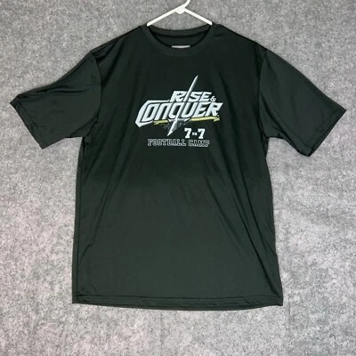 UCF Knights Mens Shirt Medium Black White Adidas NCAA Football Short Sleeve Top - Image 1 of 4