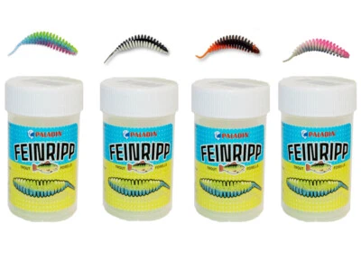 Pro Baits Feinripp - Set 6,5 cm Käse/Monster Crab - UL Top Köder - Forelle - Bar - Bild 1 von 4