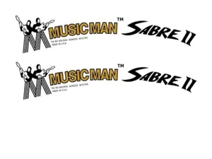 Musicman Sabre guitar Decal head stocks Restoration water slide Logo 144 - Bild 1 von 1