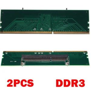 2PCS DDR3 Laptop To DeskTop Memory RAM Adapter Connector Converter US - Picture 1 of 12