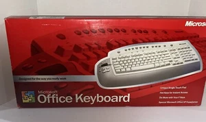 Microsoft Office Keyboard X08-25953 from 2001 in Original Box - New open box - Picture 1 of 6