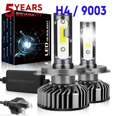 H4 LED Headlight High Low Beam Bulbs White Globes Kit For Ford Ranger 2006-2015 - image 1 of 4