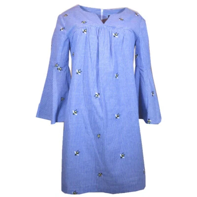 Vestido Trina Turk cuello en V manga 3/4 volantes Foto 1 de 4