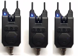 3 x King Carp Fishing Electronic Bite Alarm Snag Bars for Rod Pod Bankstick etc - Picture 1 of 2