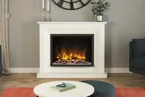 Elgin & Hall PRYZM Cabrina Marmor Elektrokamin - Bild 1 von 1