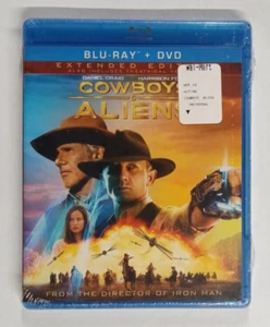 Cowboys & Aliens Blu-ray + DVD Extended Edition~ FACTORY SEALED!! - Imagen 1 de 4