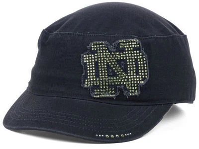 Gorra Notre Dame Lucha Irlandesa Mujer Brillo Cadete NCAA Militar Damas Gorra Tapa  Foto 1 de 4