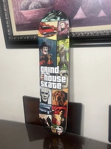 Skateboard Deck Horror Grind House Skate Nuovo - Foto 1 di 8