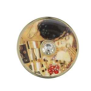 Goebel - Gustav Klimt - Der Kuss - Brosche Anstecknadel 67045381 - Bild 1 von 4