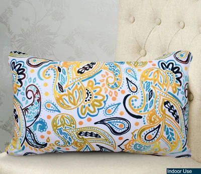 Indoor Outdoor Waterproof Throw Pillows - 12''x20'' with Included Inserts - Image 1 of 4