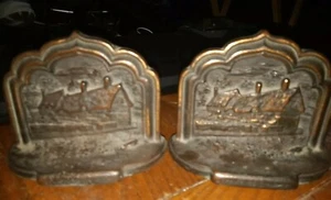 Vintage Shakespeare's House Stratford on Avon Bookends - Bild 1 von 11